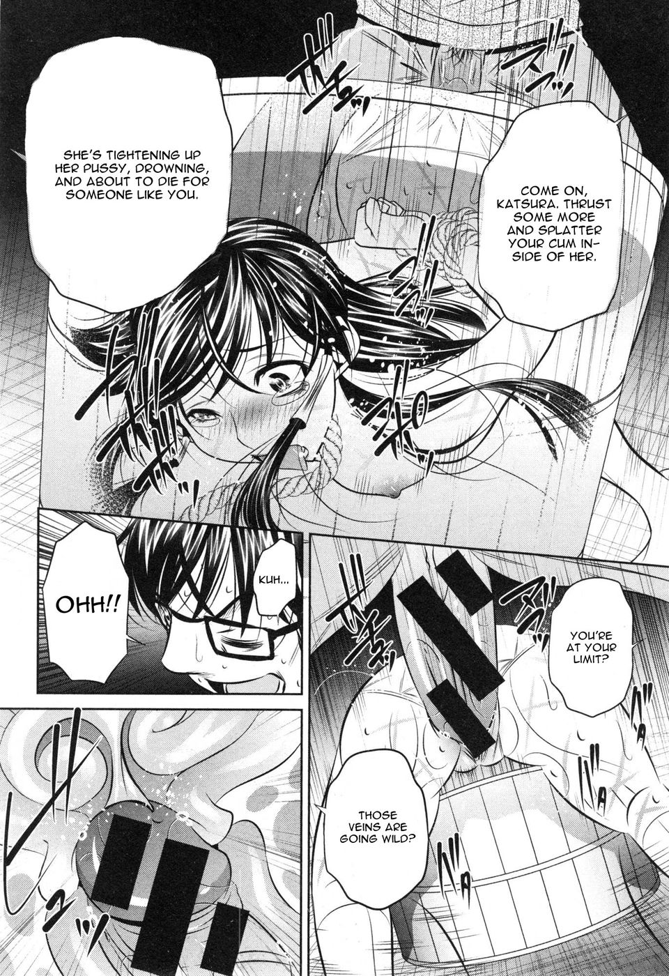 Hentai Manga Comic-Yokubou no Shuuraku-Chapter 4-8